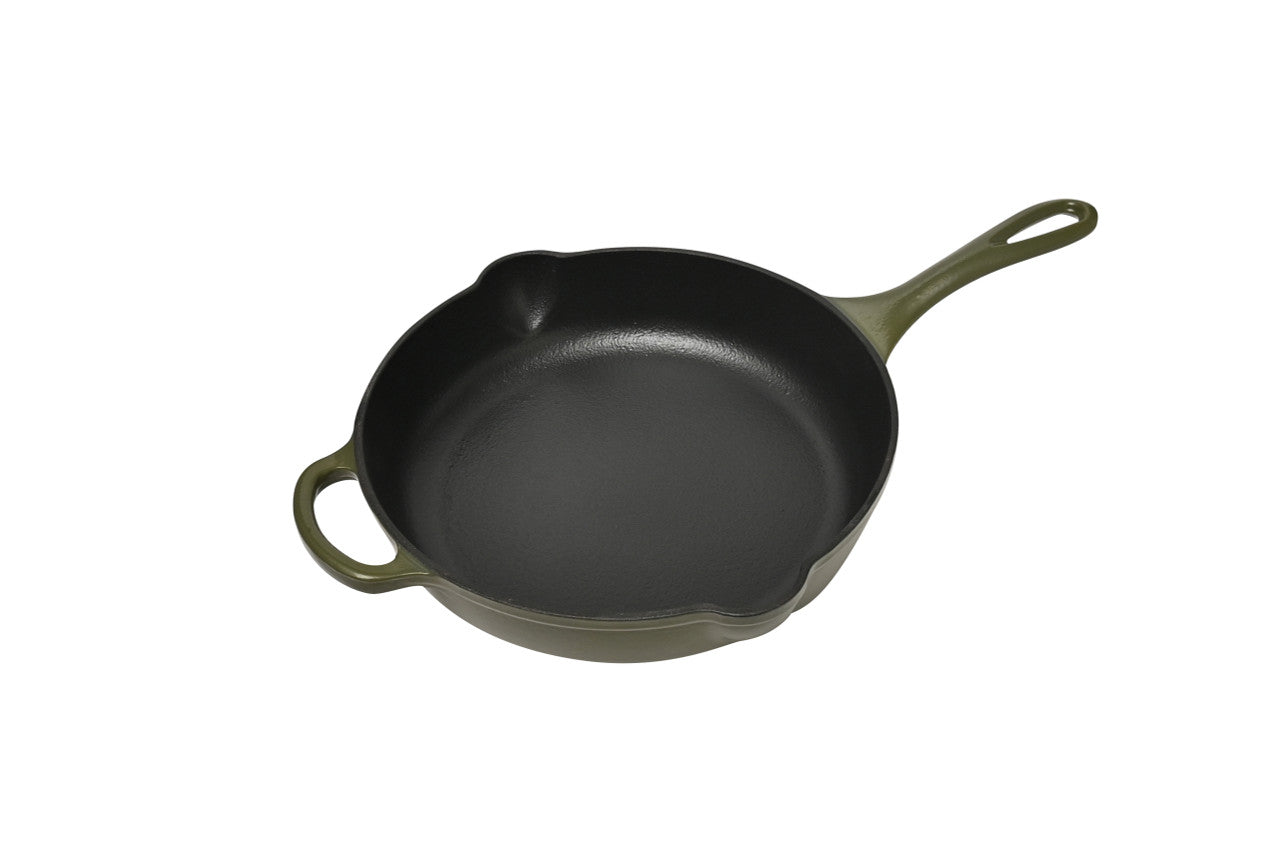 Classica Cast Iron Skillet 28cm - Olive Green