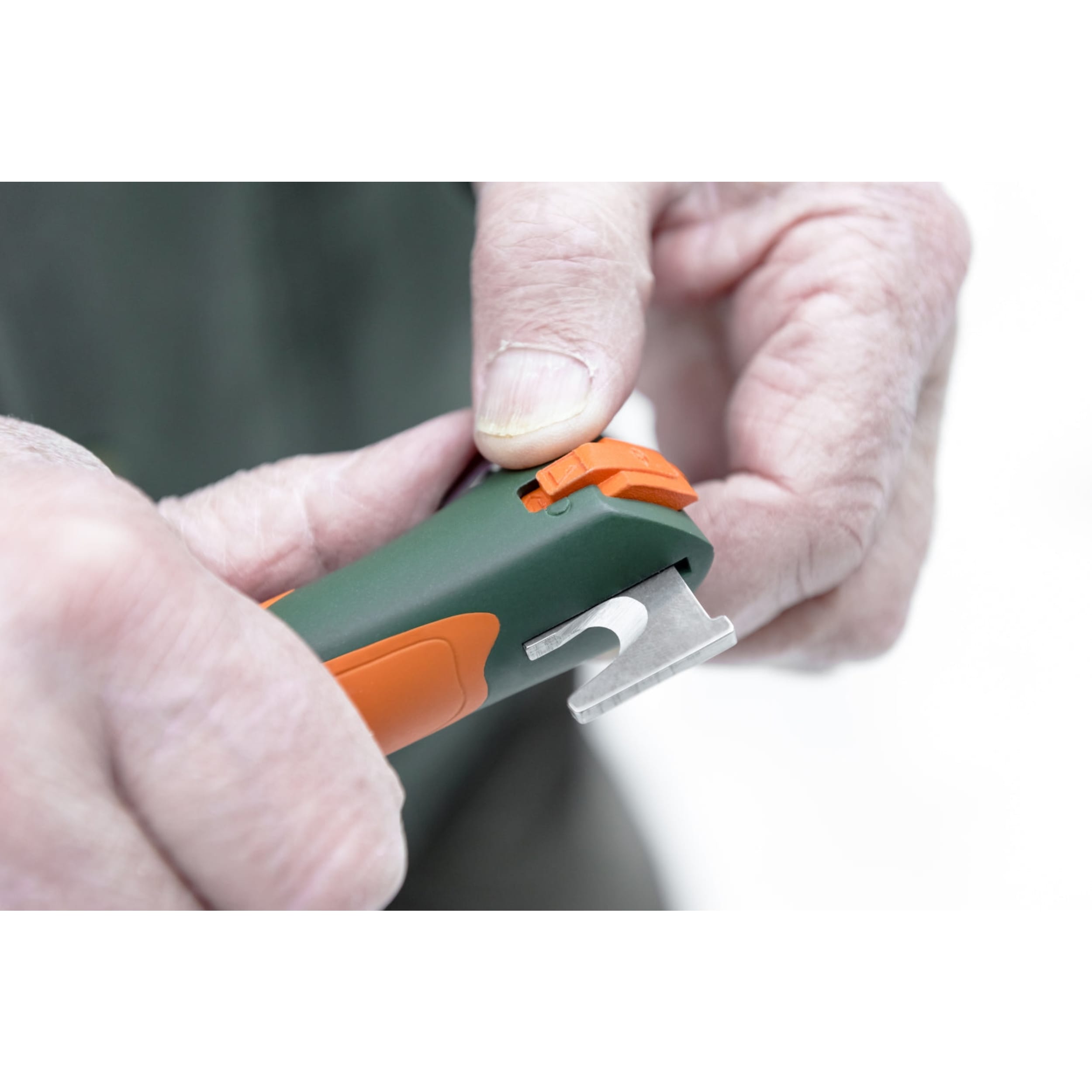 Opinel No.12 Explore Folding Knife with Tick Remover Orange