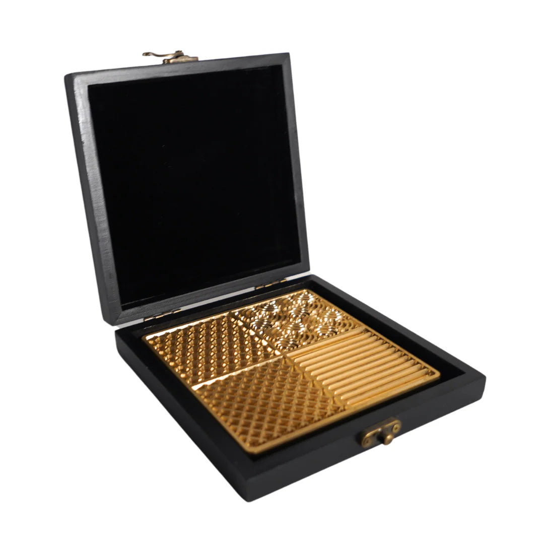 D-Still Brass Ice Stamp Plate Gift Box
