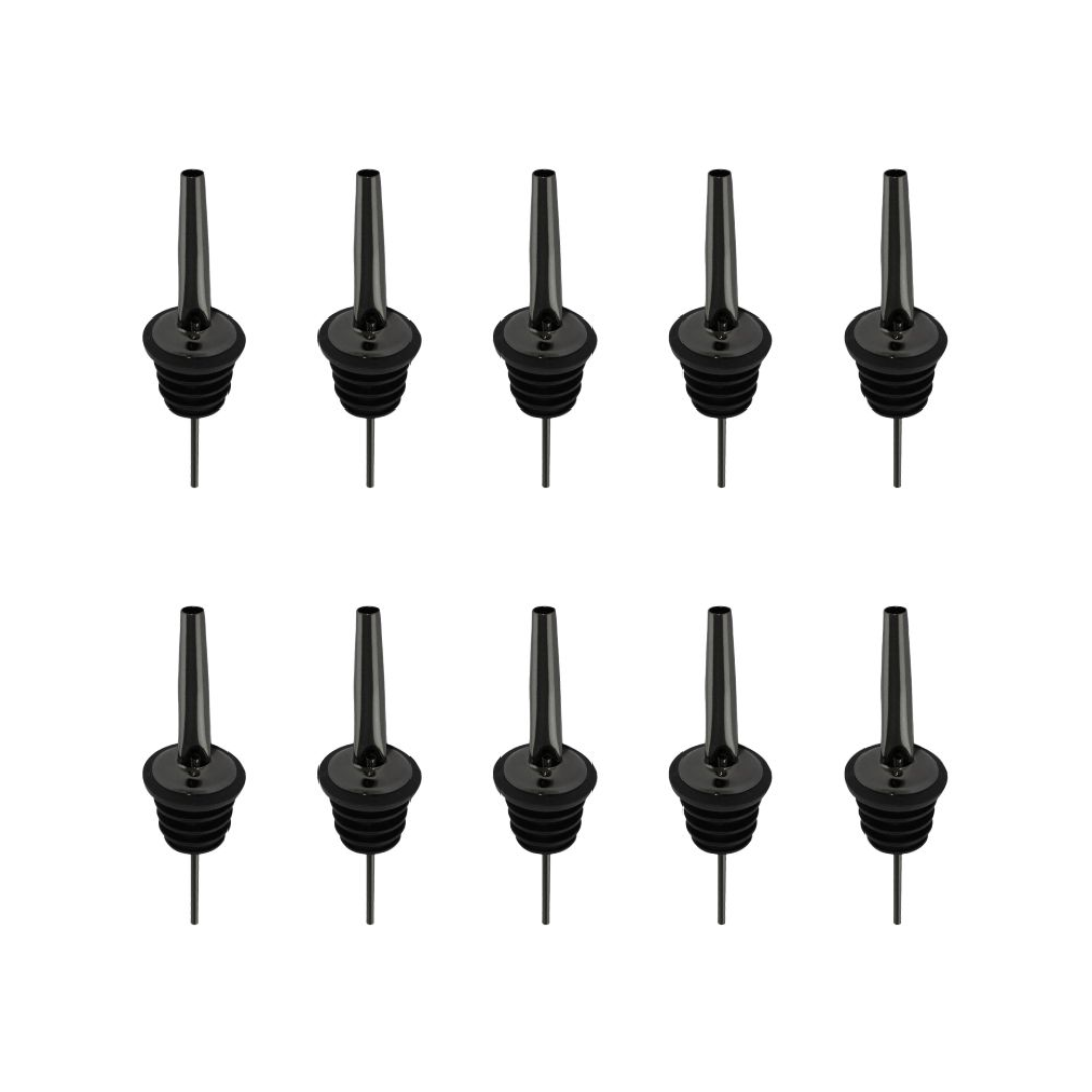 D-Still Pourers Black Pack of 10