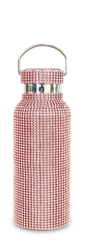 IOco Diamante Water Bottle 350ml - Pink