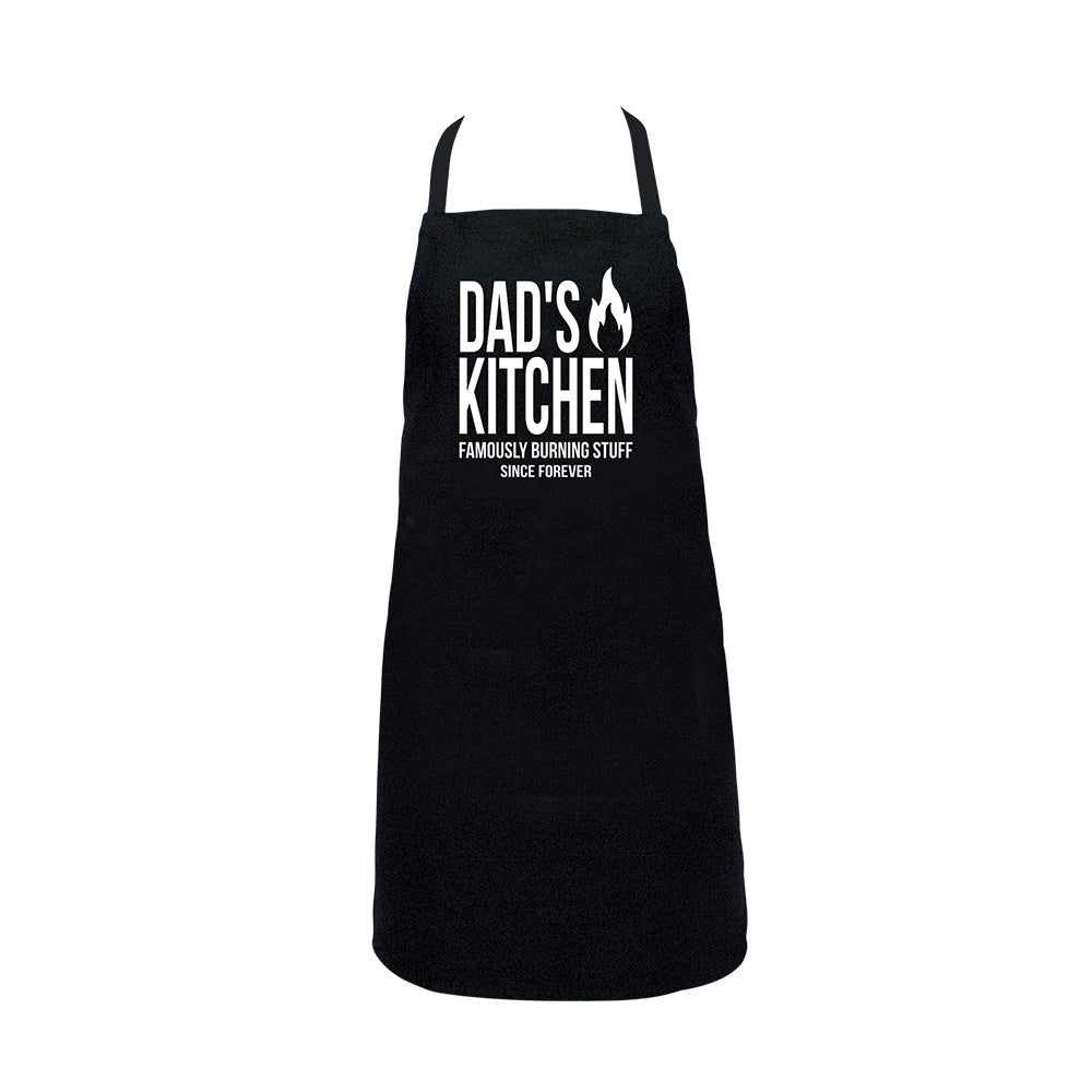 Annabel Trends Screen Print Apron Dad's Kitchen