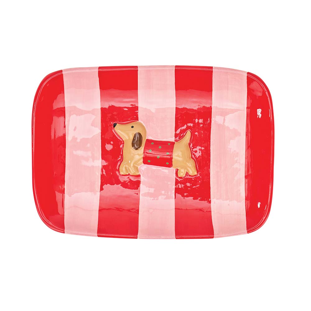 Annabel Trends Serving Plate Dachshund