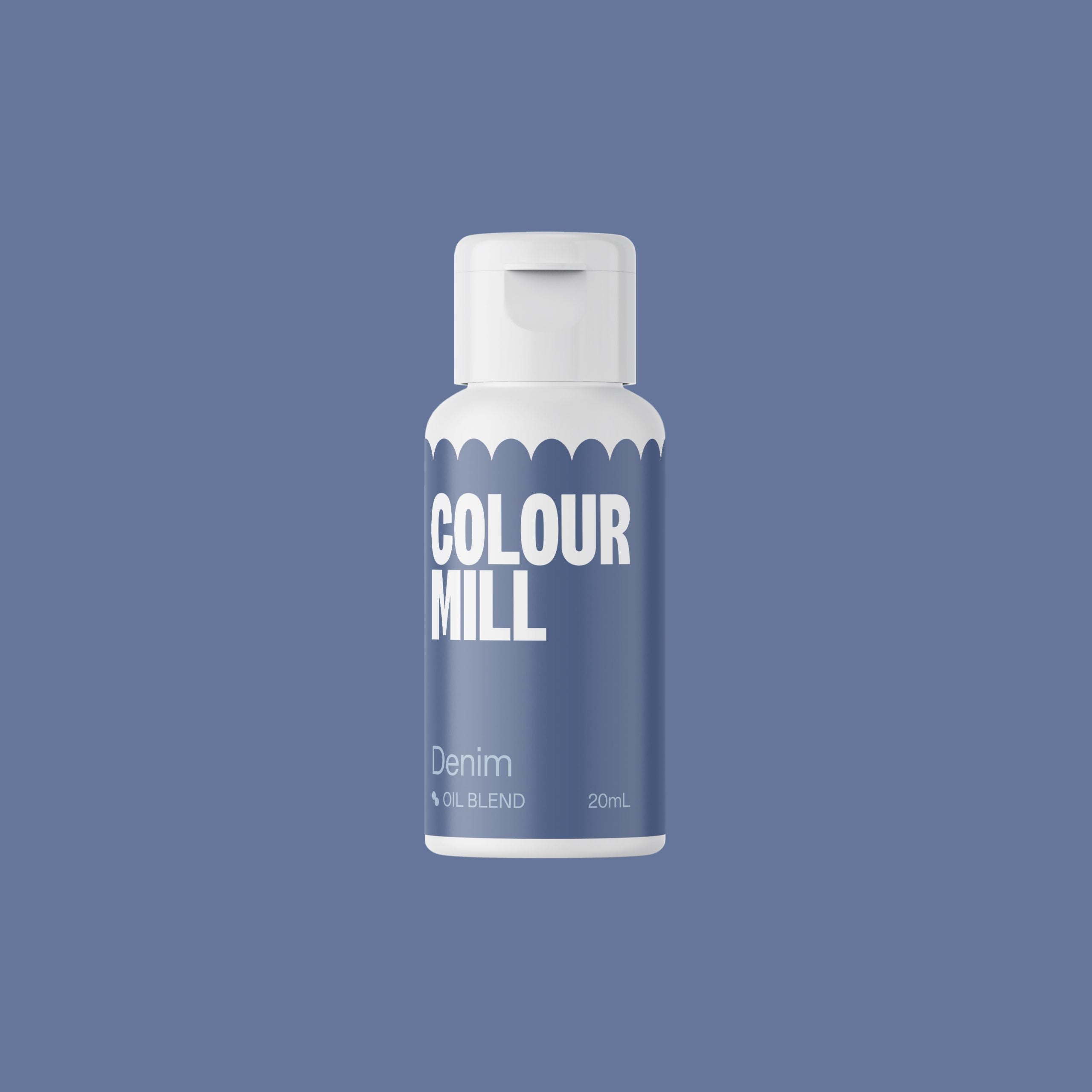 Colour Mill Oil Blend Food Colouring - Denim (20ml)