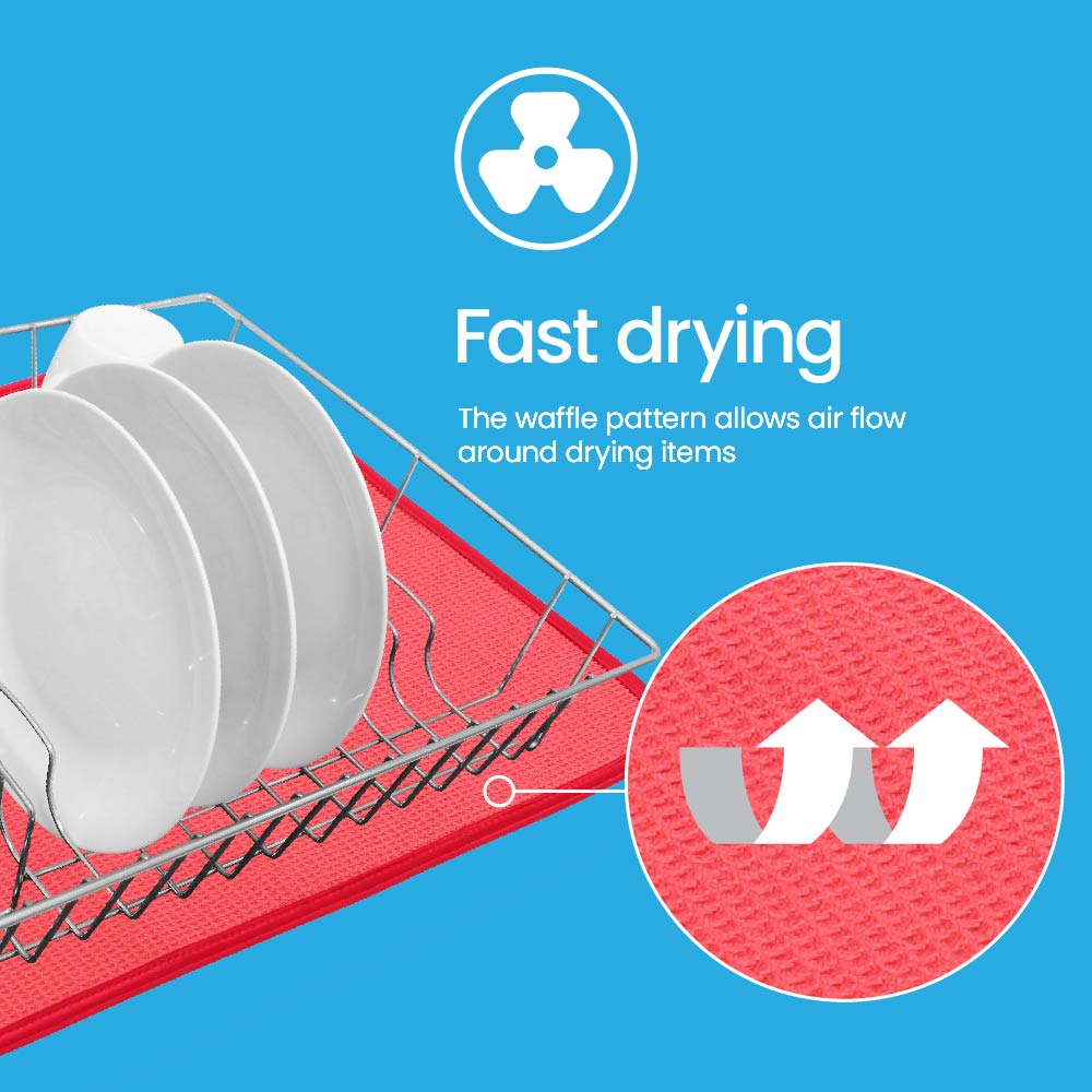 Eco Cloth Dish Drying Mat