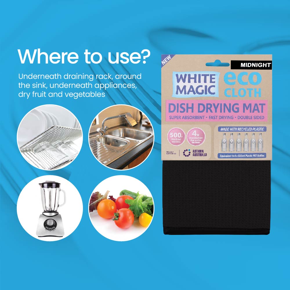 Eco Cloth Dish Drying Mat