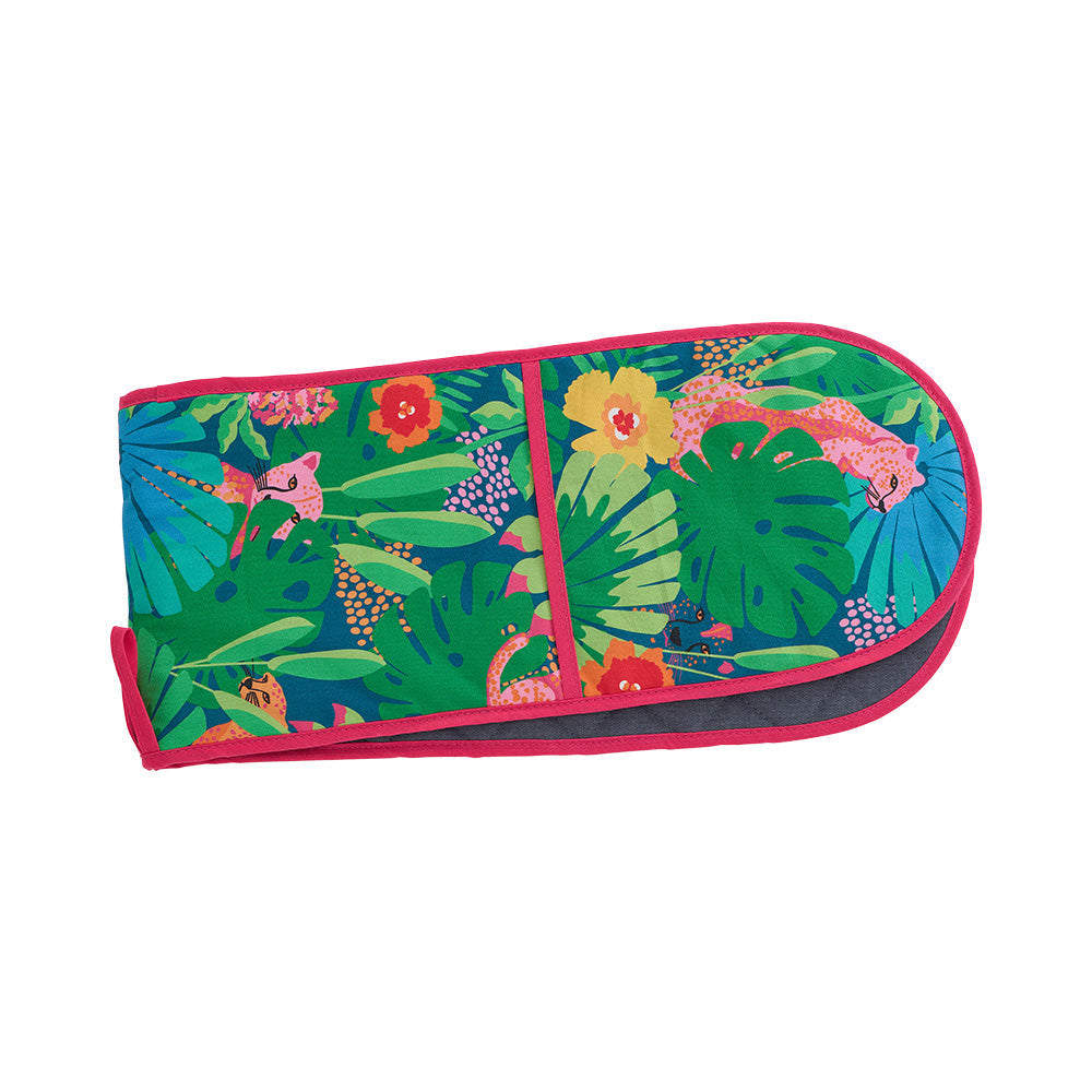 Annabel Trends Cotton Double Oven Mitt Cheetah