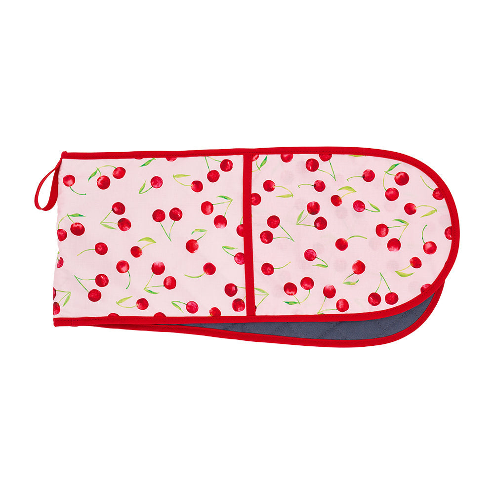 Annabel Trends Cotton Double Oven Mitt Cherrylicious