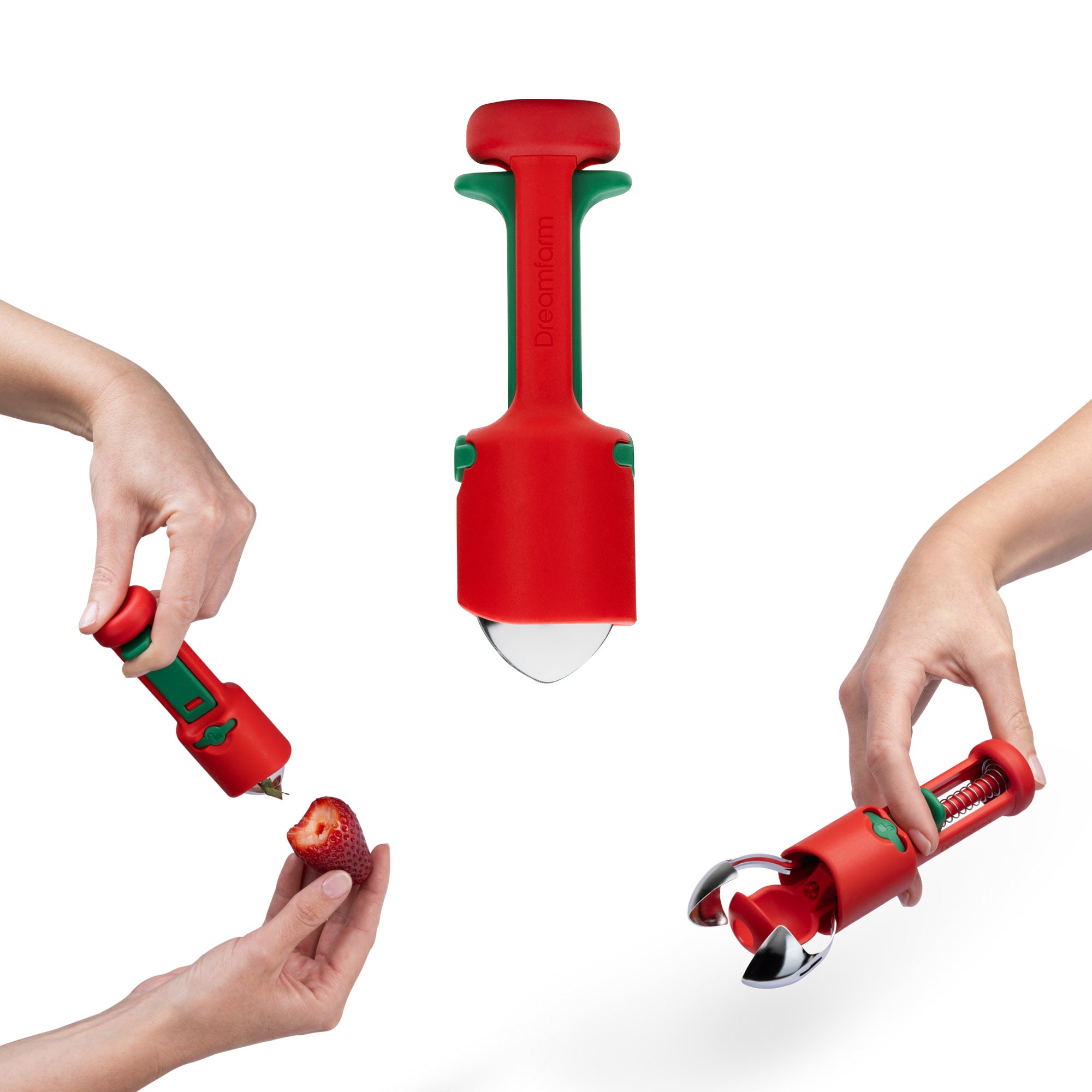 Dreamfarm Hullapit - Red / Green