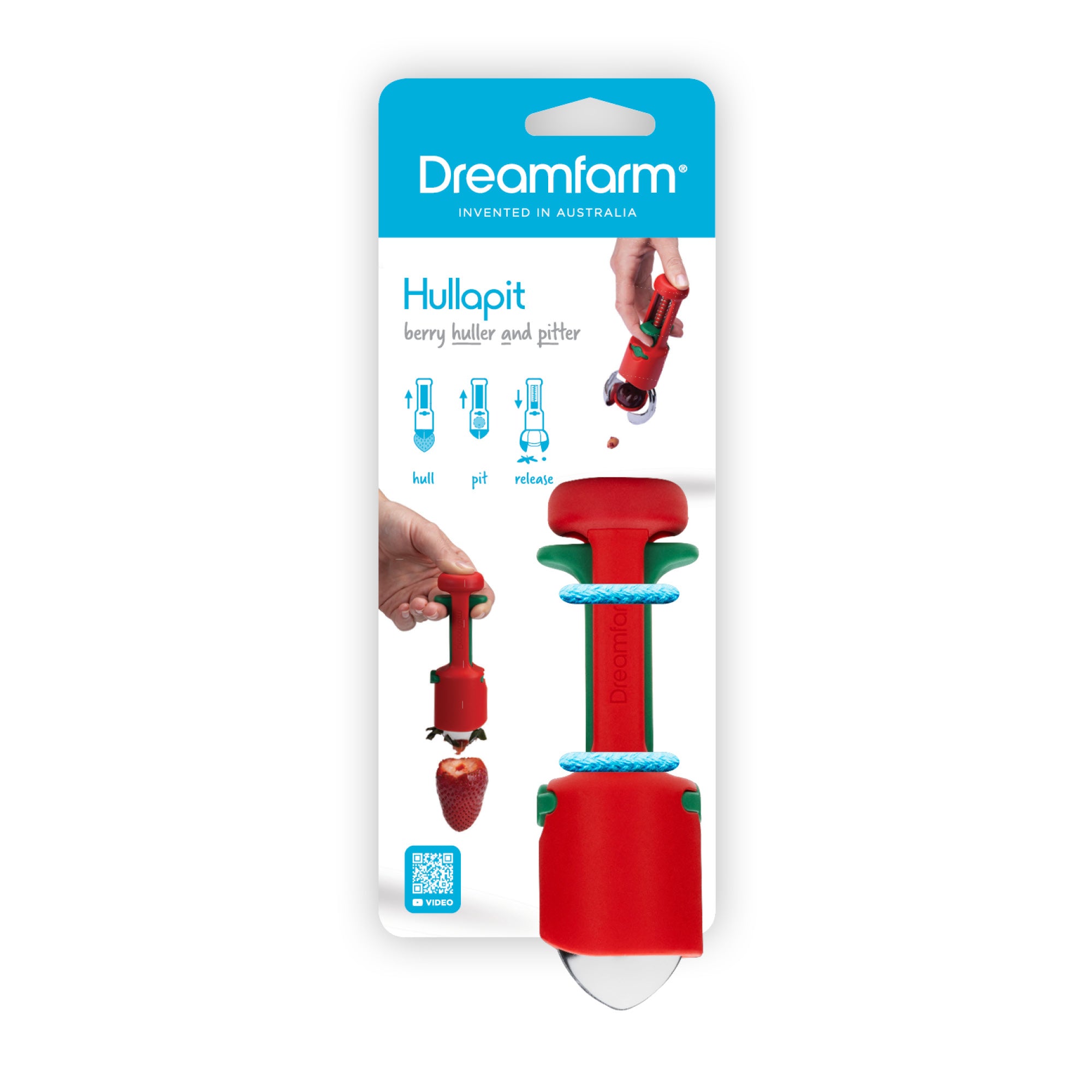 Dreamfarm Hullapit - Red / Green