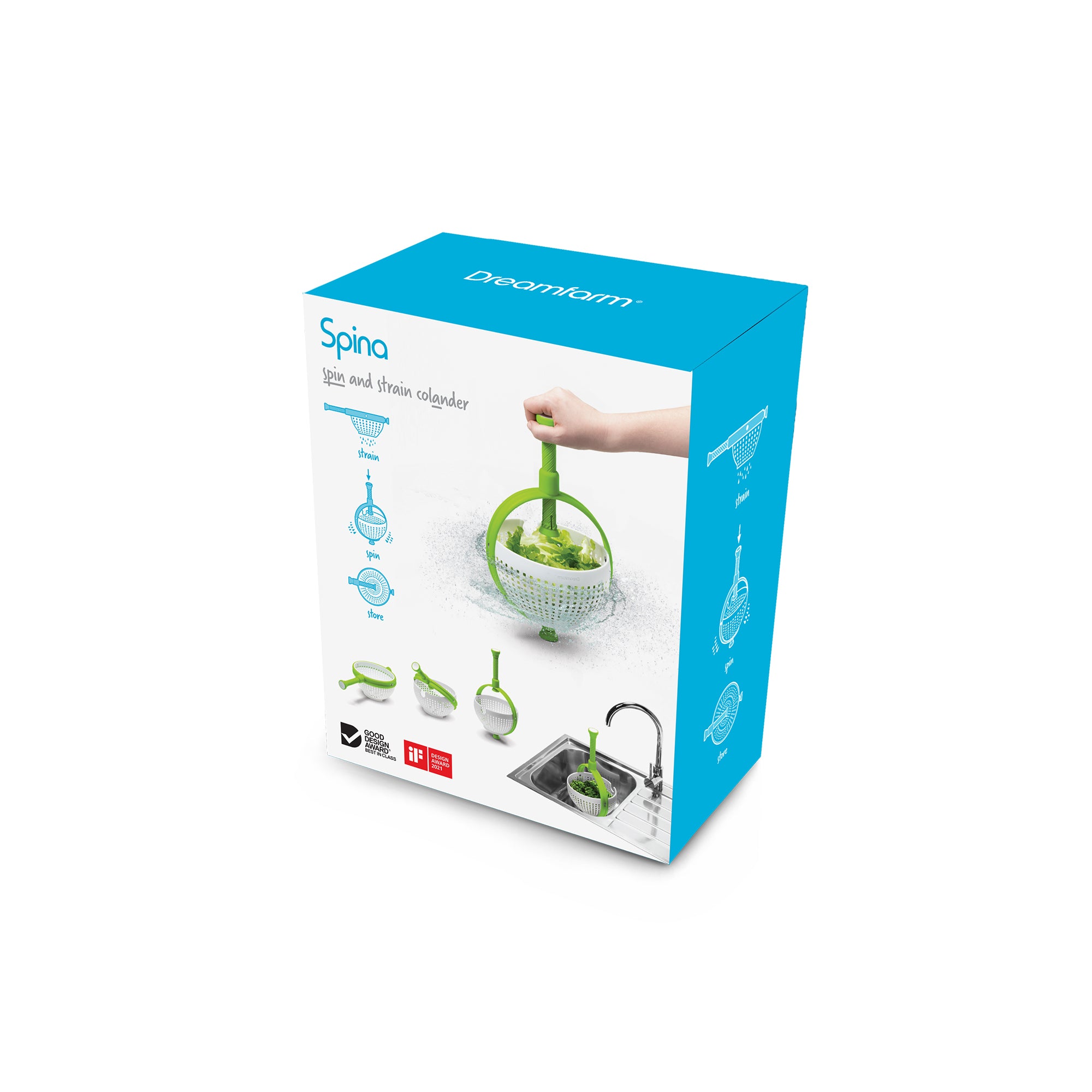 Dreamfarm Spina - Green + White