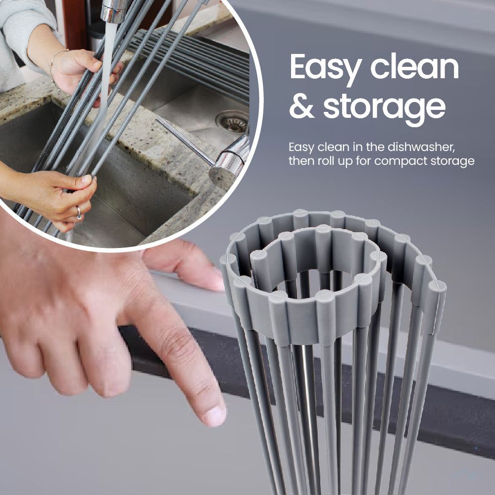 White Magic Drying Rack & Cutlery Drainer