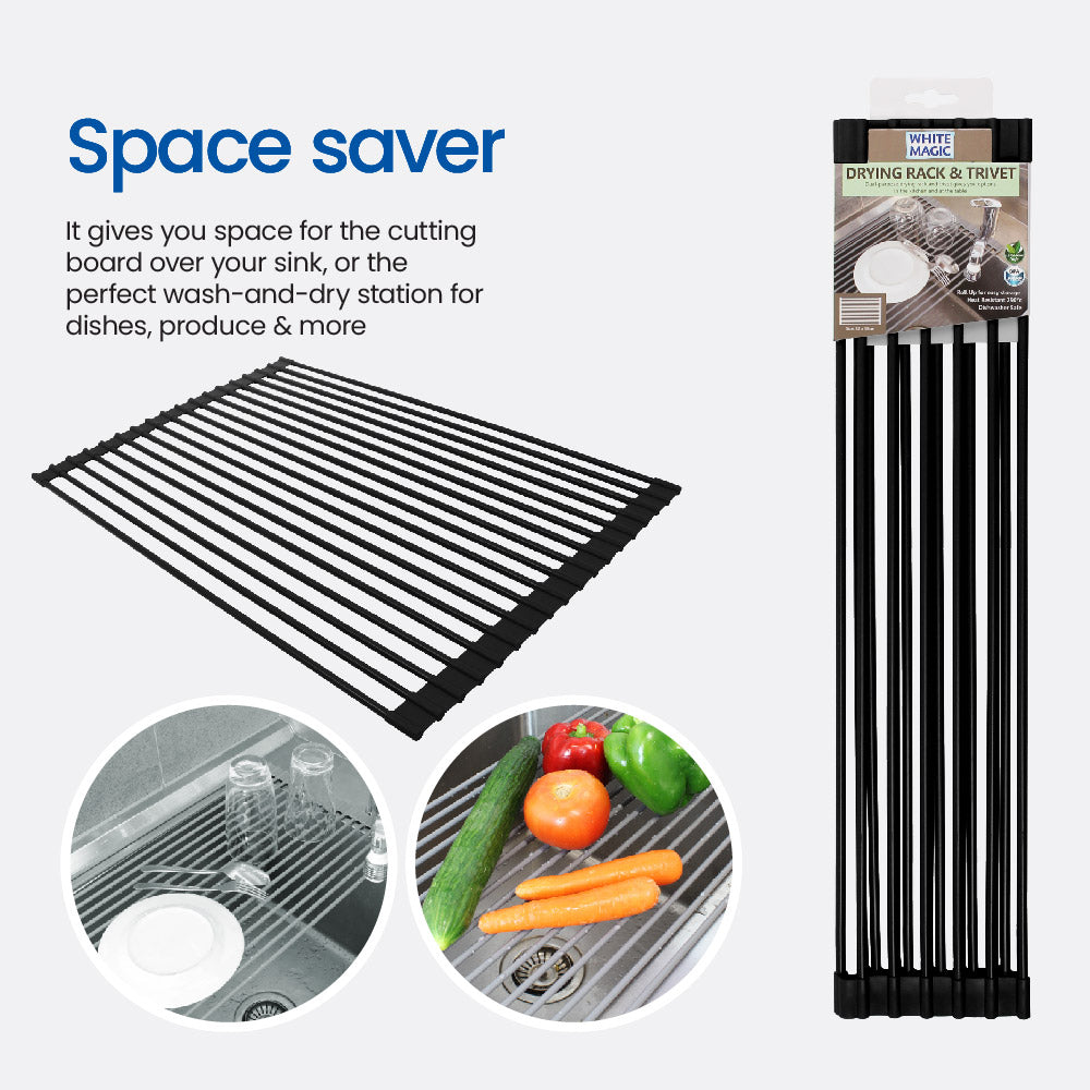 White Magic Drying Rack and Trivet