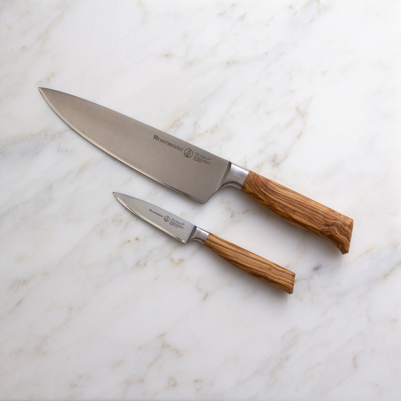 Messermeister Oliva Elite 2 Piece Chef & Parer Set