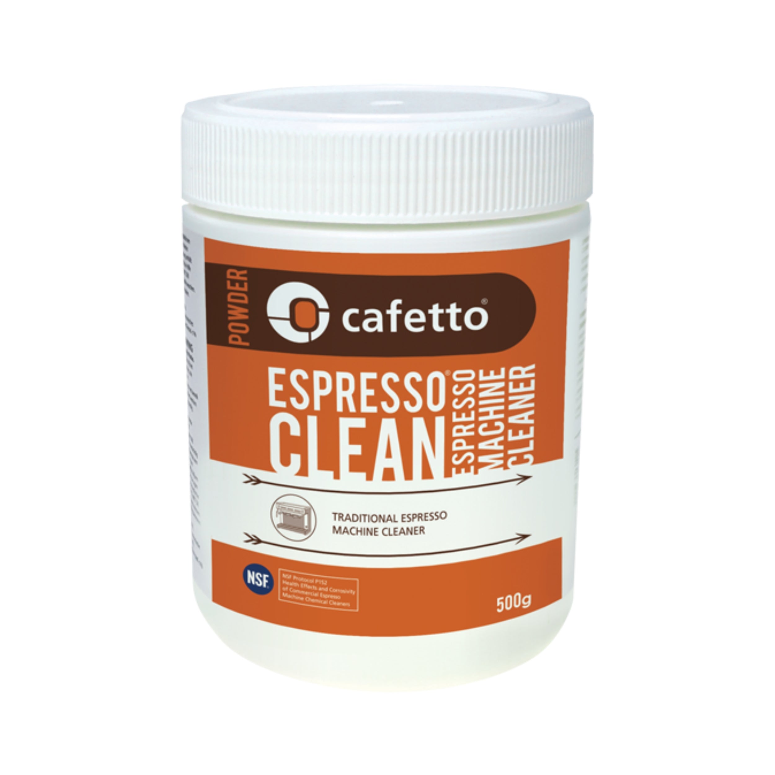 Cafetto Espresso Clean Espresso Machine Cleaning Powder 500g
