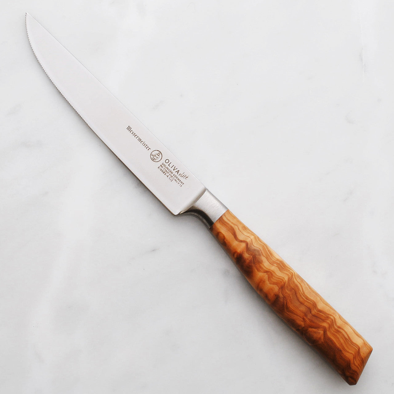 Messermeister Oliva Elite Multi-Edge Steak Knife 11.4cm (4.5 Inch)