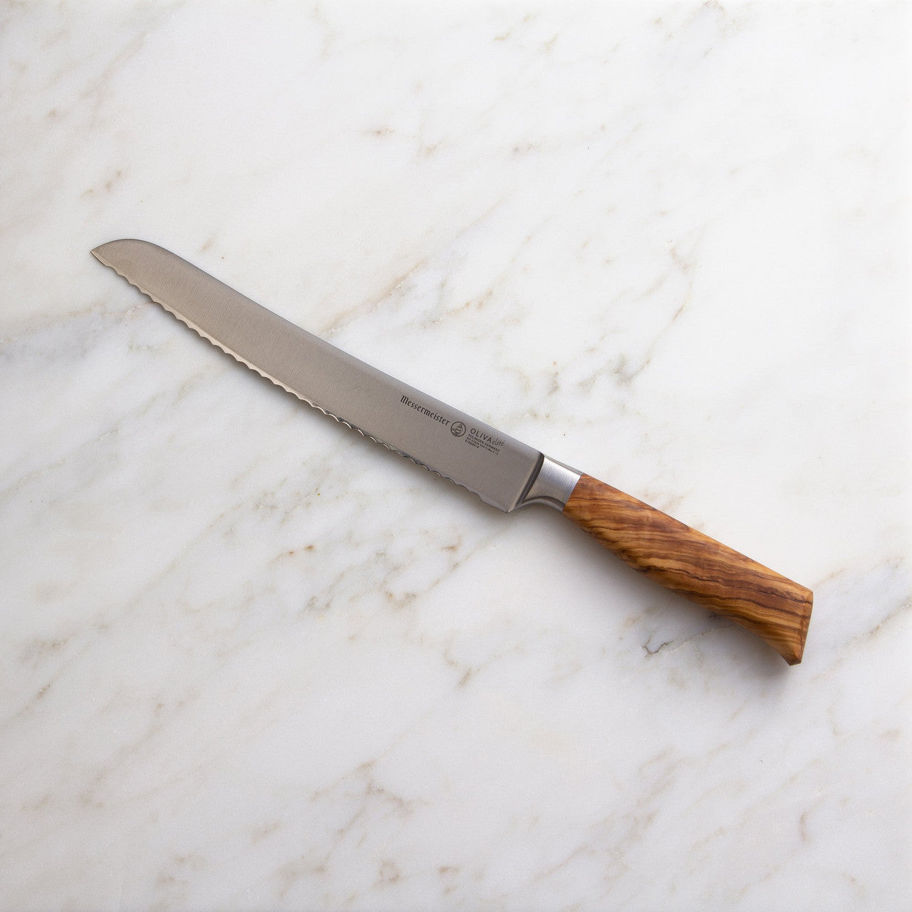 Messermeister Oliva Elite Scalloped Bread Knife 9 Inch (22.9cm)