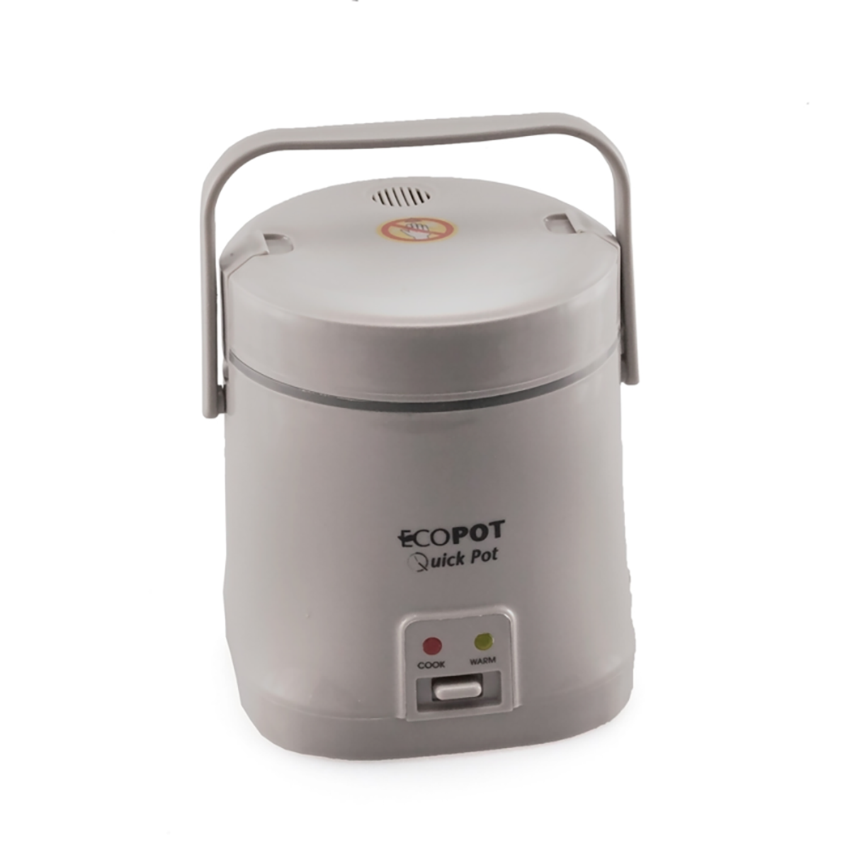 Ecopot QuickPot 0.3L Electric Mini Cooker - Grey