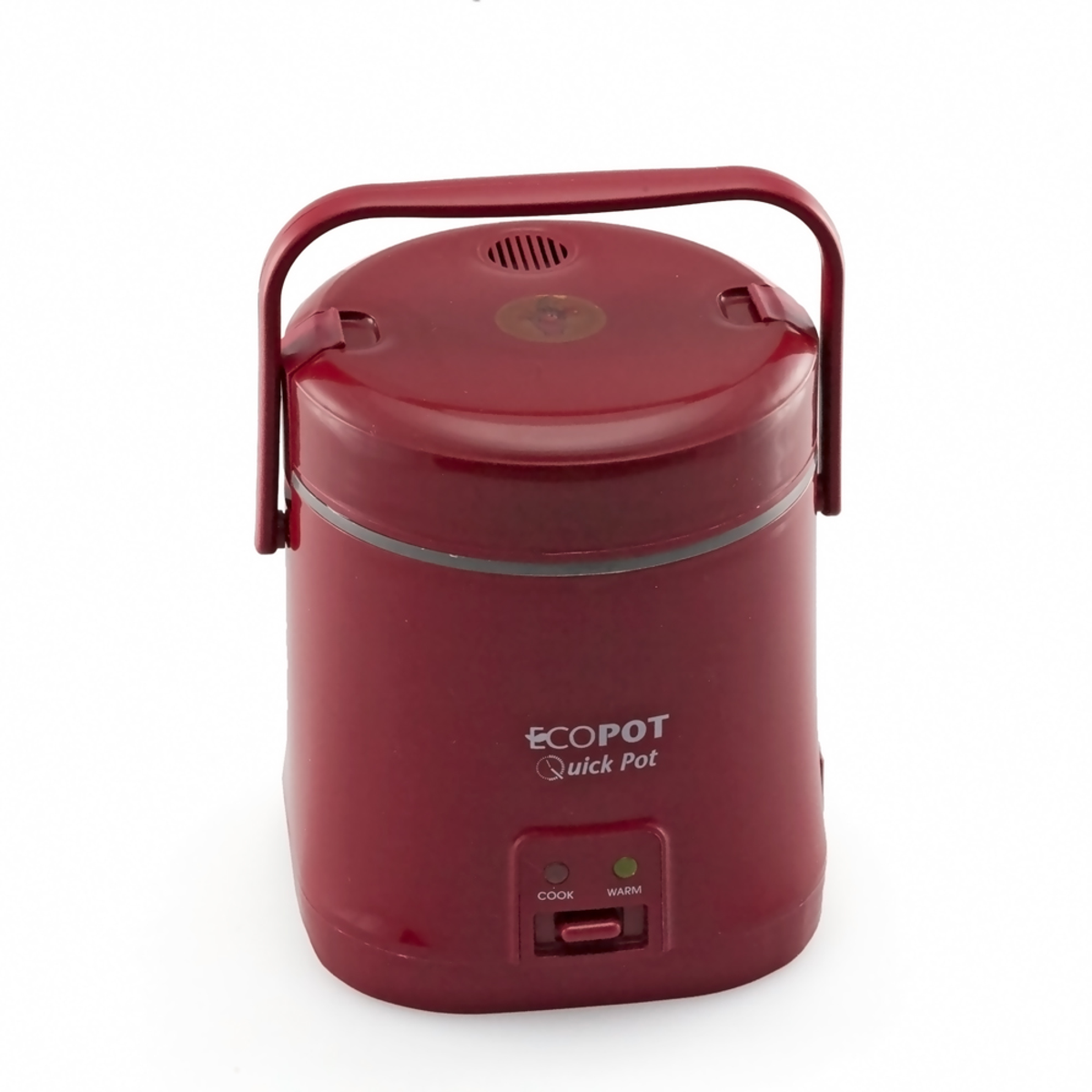 Ecopot QuickPot 0.3L Electric Mini Cooker - Red