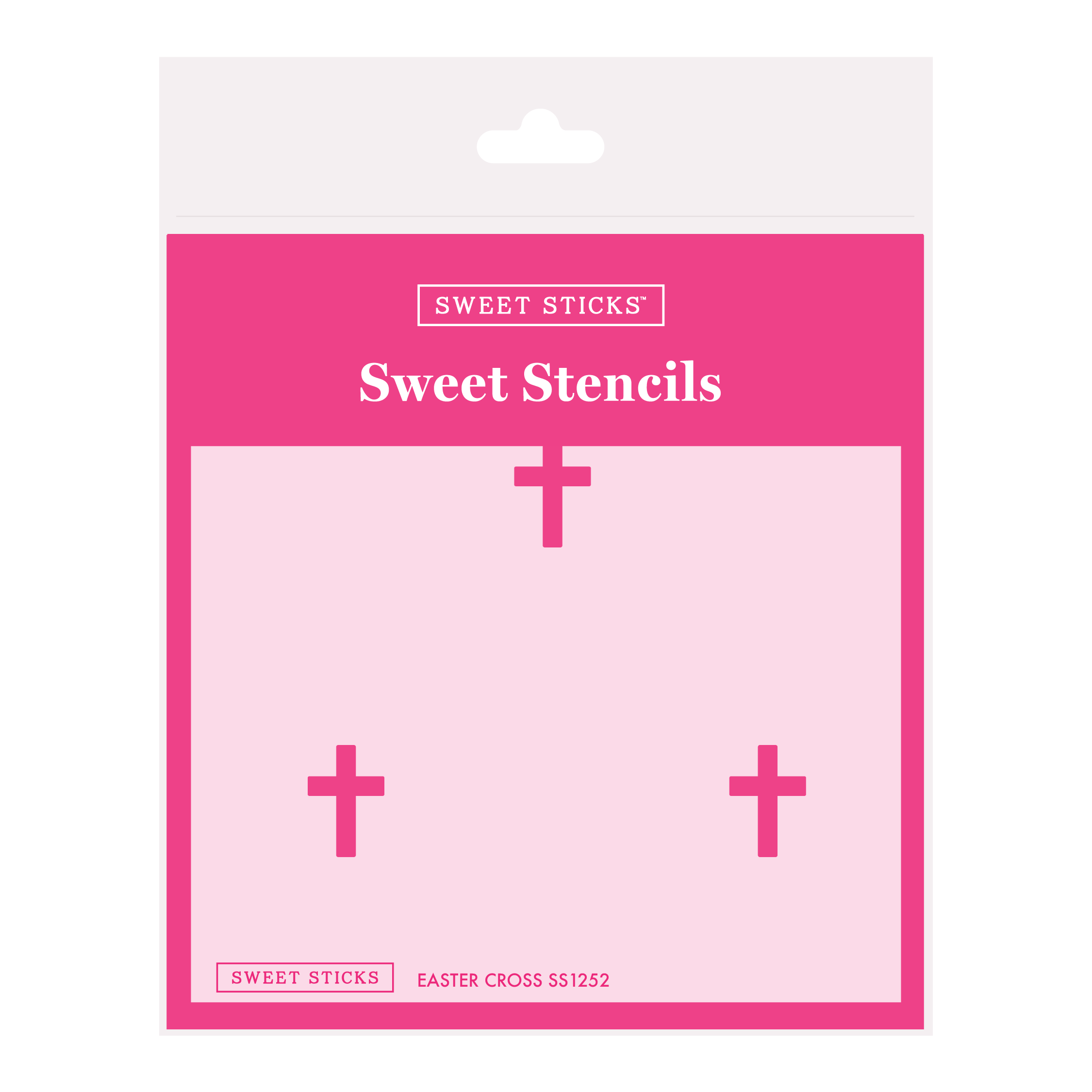 SWEET STICKS Sweet Stencils Easter Range - Cross
