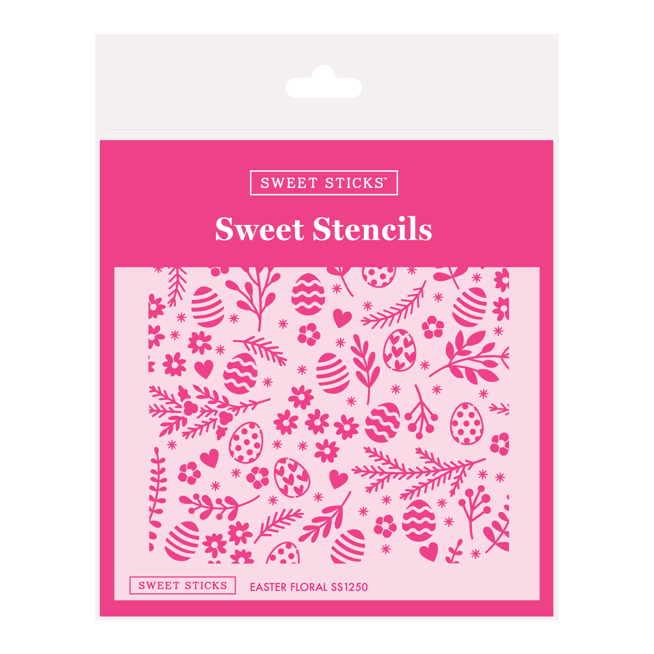 SWEET STICKS Sweet Stencils Easter Range - Floral