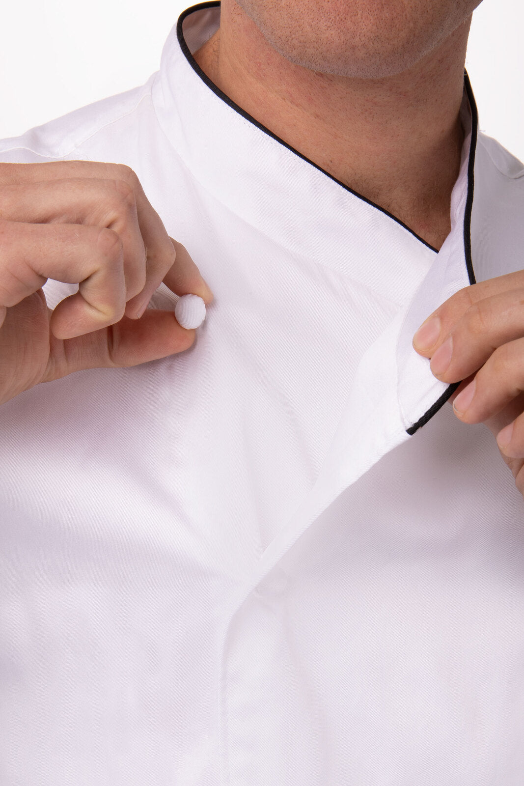 Chef Works Monte Carlo Men's Premium Cotton Chef Jacket - White