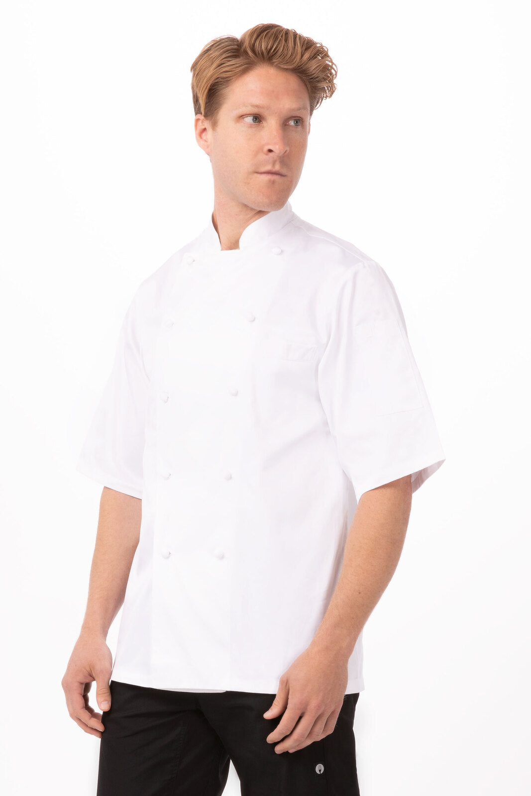 Chef Works Capri Premium Cotton Chef Jacket - White