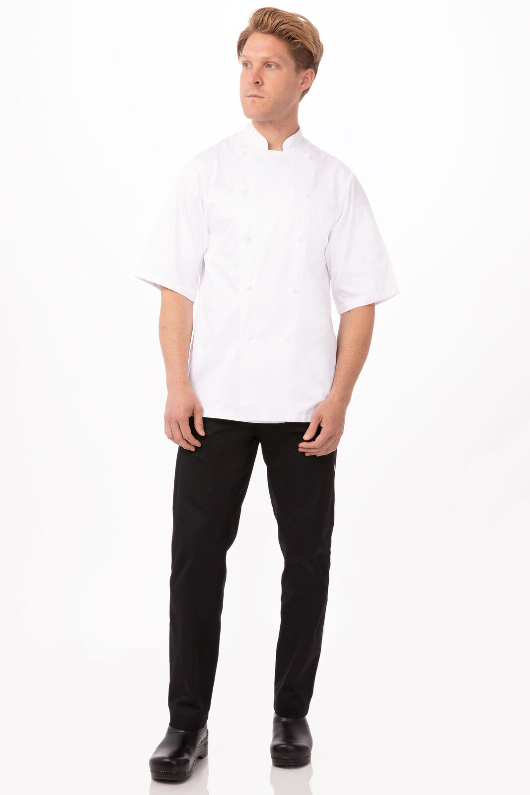 Chef Works Capri Premium Cotton Chef Jacket - White