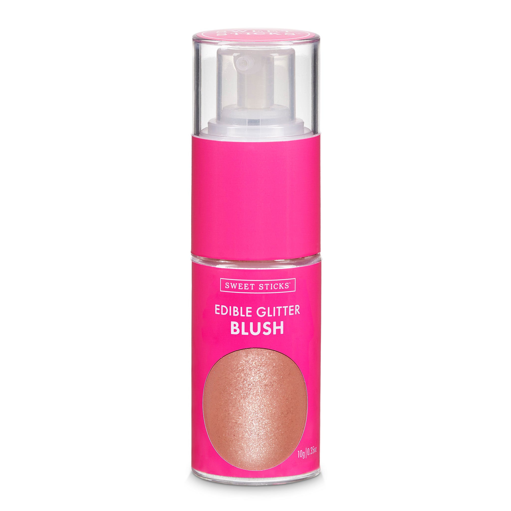 SWEET STICKS Glitter Pump - Blush