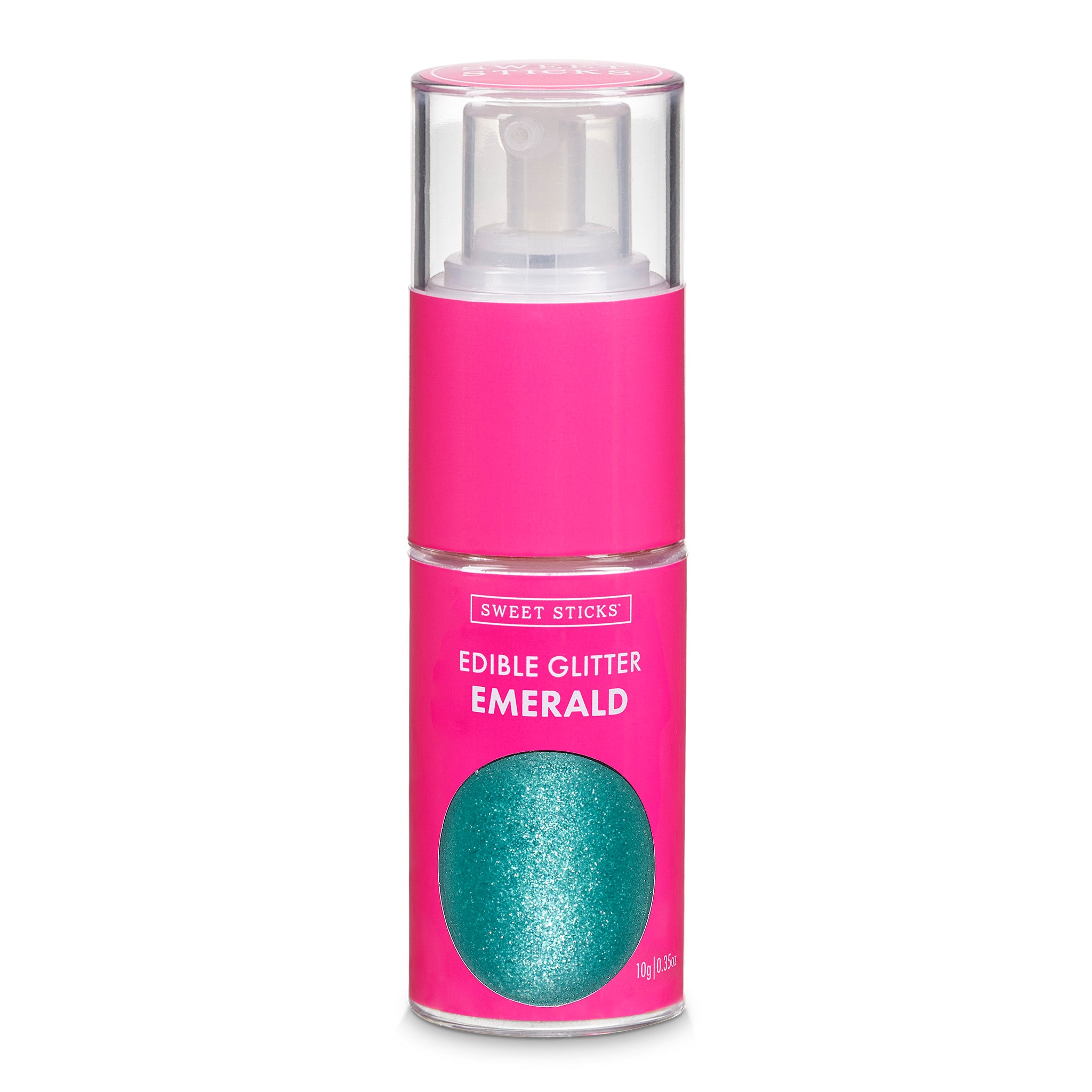 SWEET STICKS Glitter Pump - Emerald
