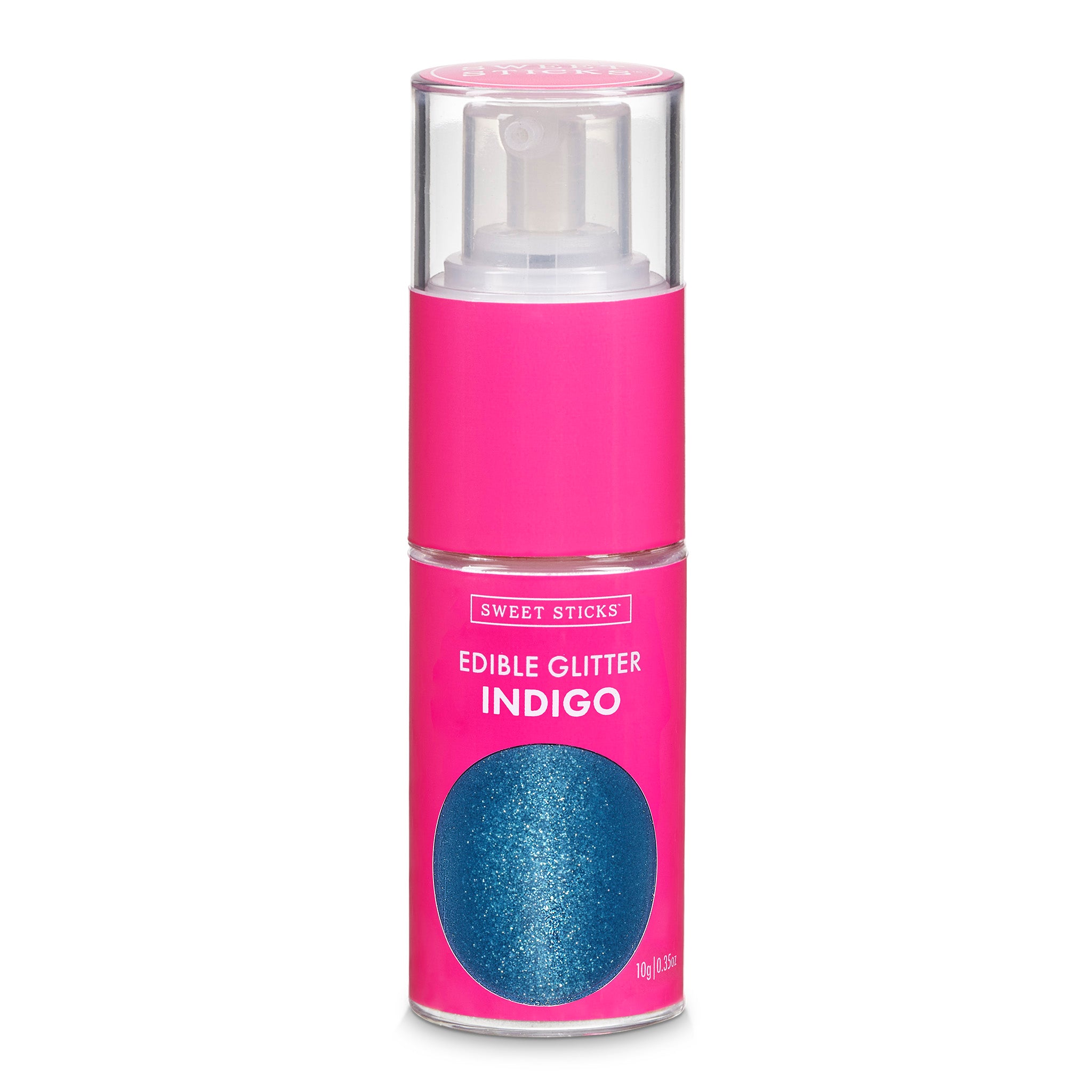SWEET STICKS Glitter Pump - indigo