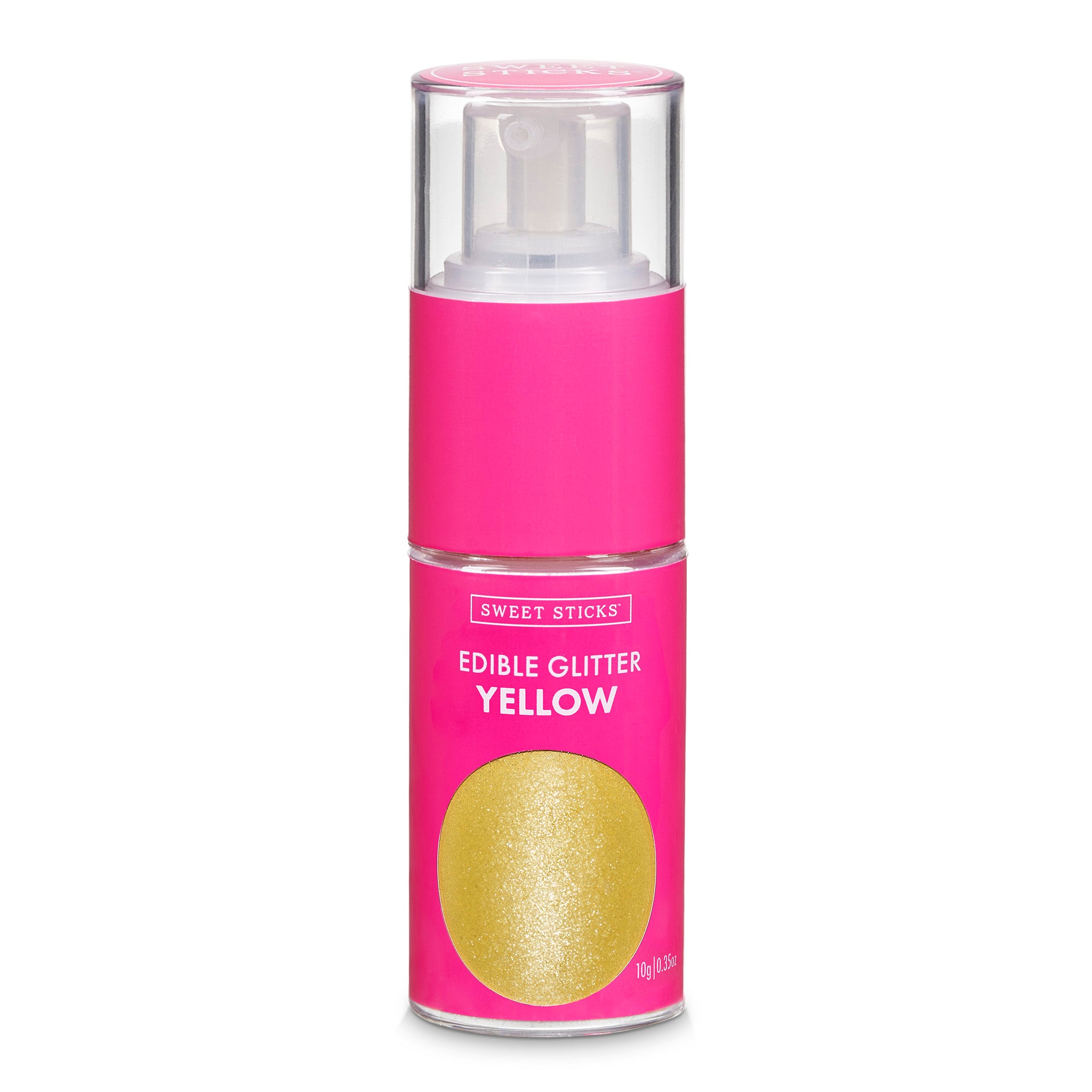 SWEET STICKS Glitter Pump - Yellow