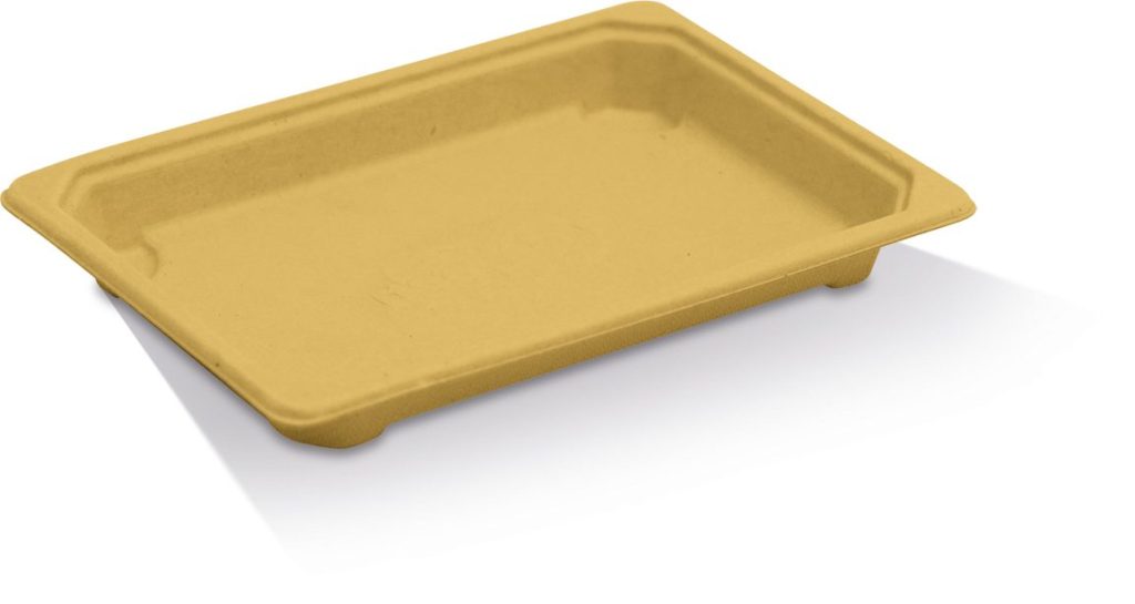 ecoware Sugarcane Sushi Tray 2X-Large (Carton of 300)