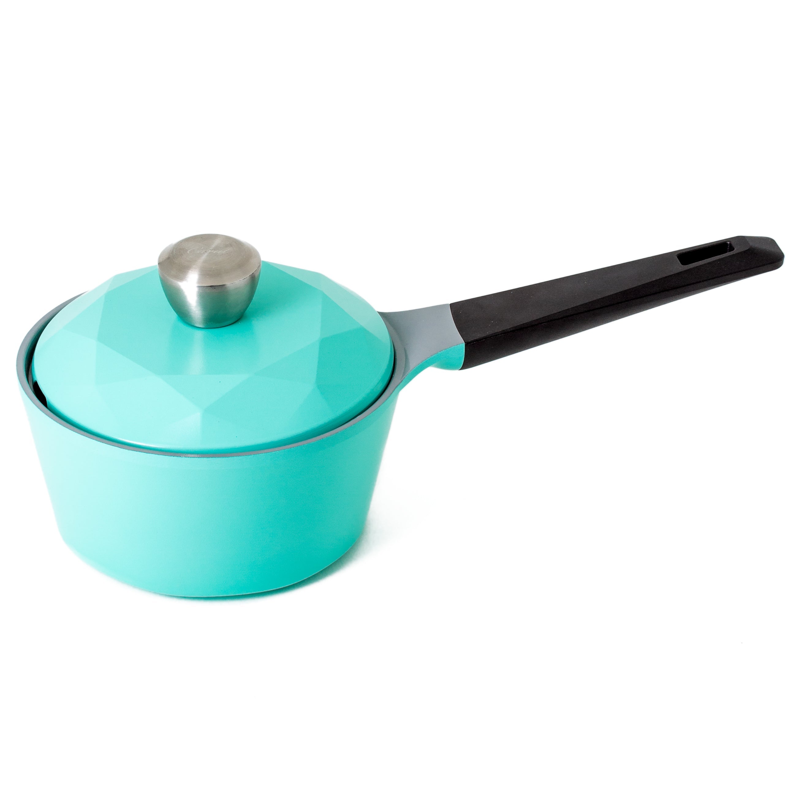 Neoflam Carat 18cm Sauce Pan Non-Induction with Die-Cast Lid Mint