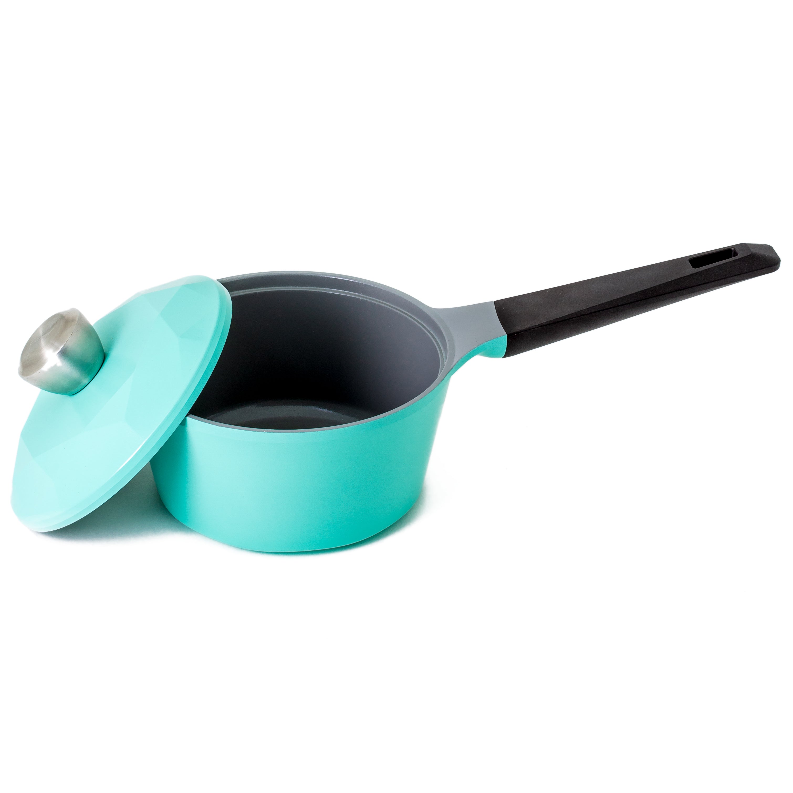 Neoflam Carat 18cm Sauce Pan Non-Induction with Die-Cast Lid Mint