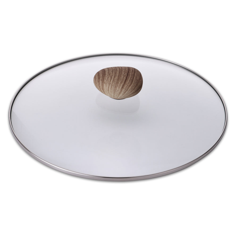 Neoflam Divided 30cm casserole 5.8L Induction with divided steamer White