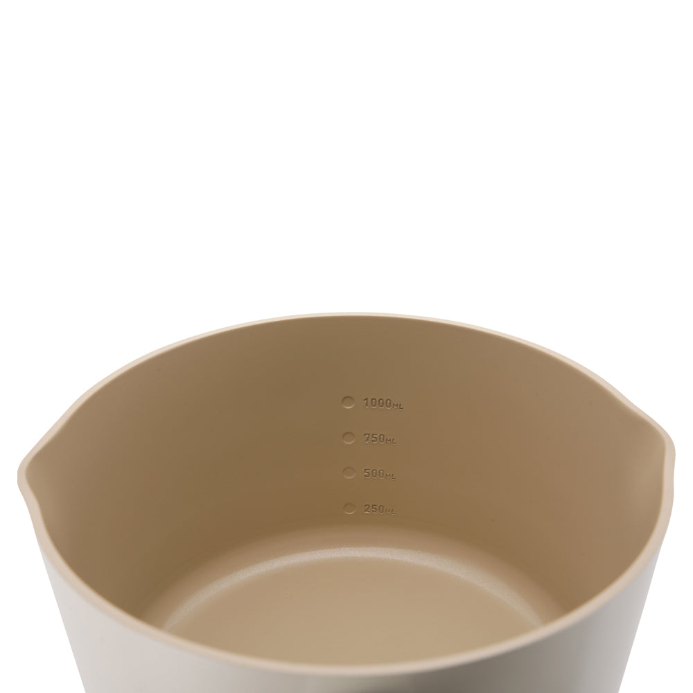 Neoflam Fika 16cm Milk pan Induction with Glass lid and silicon rim