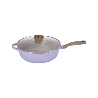 Neoflam Retro 30cm Wok / Chef Pan - Purple