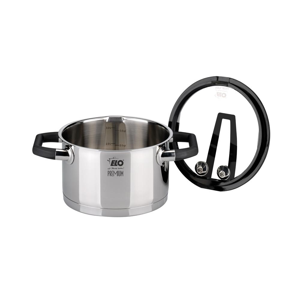 Elo Black Pearl 4-Piece Cookware Set