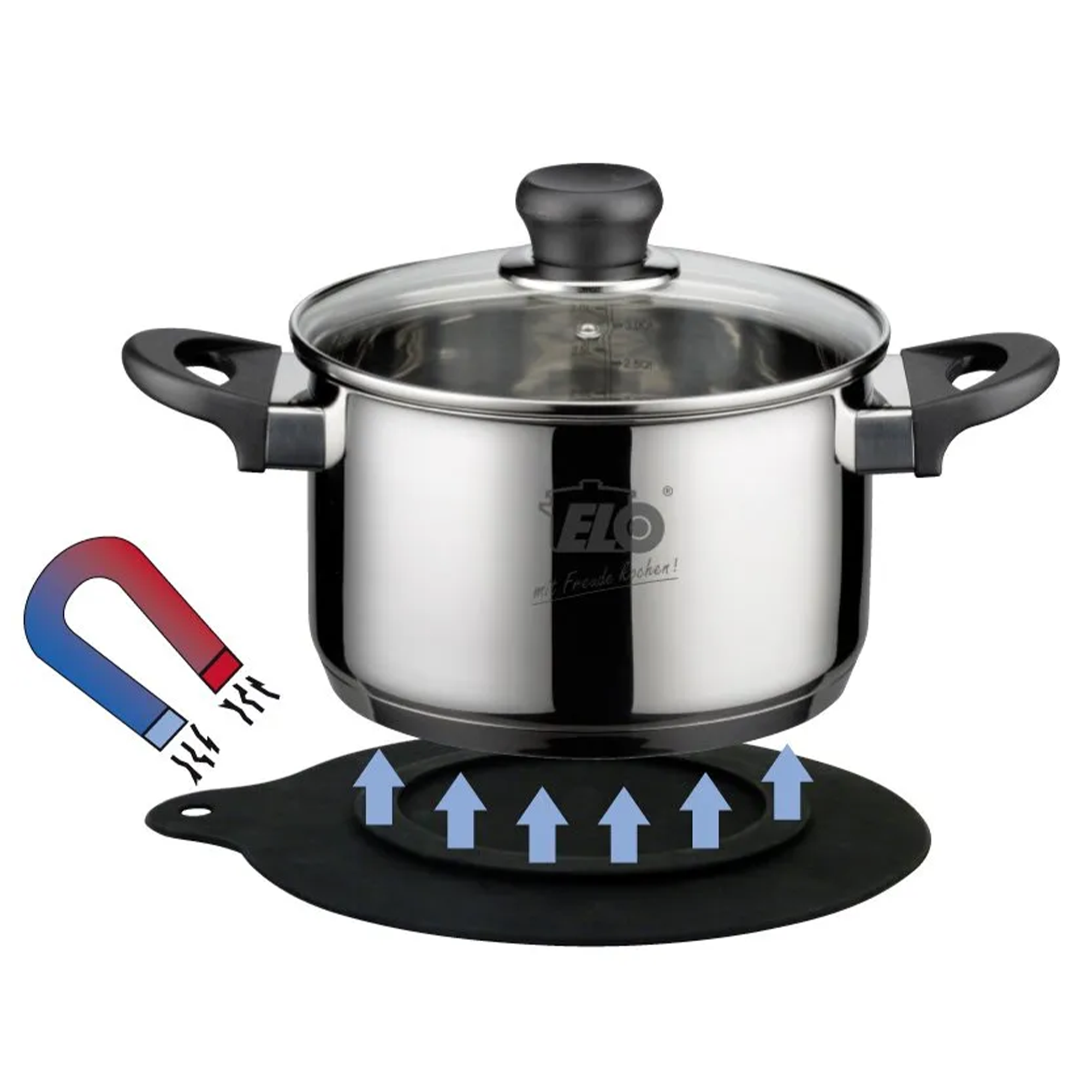 Elo Silicon Magnetic Trivet - 21cm