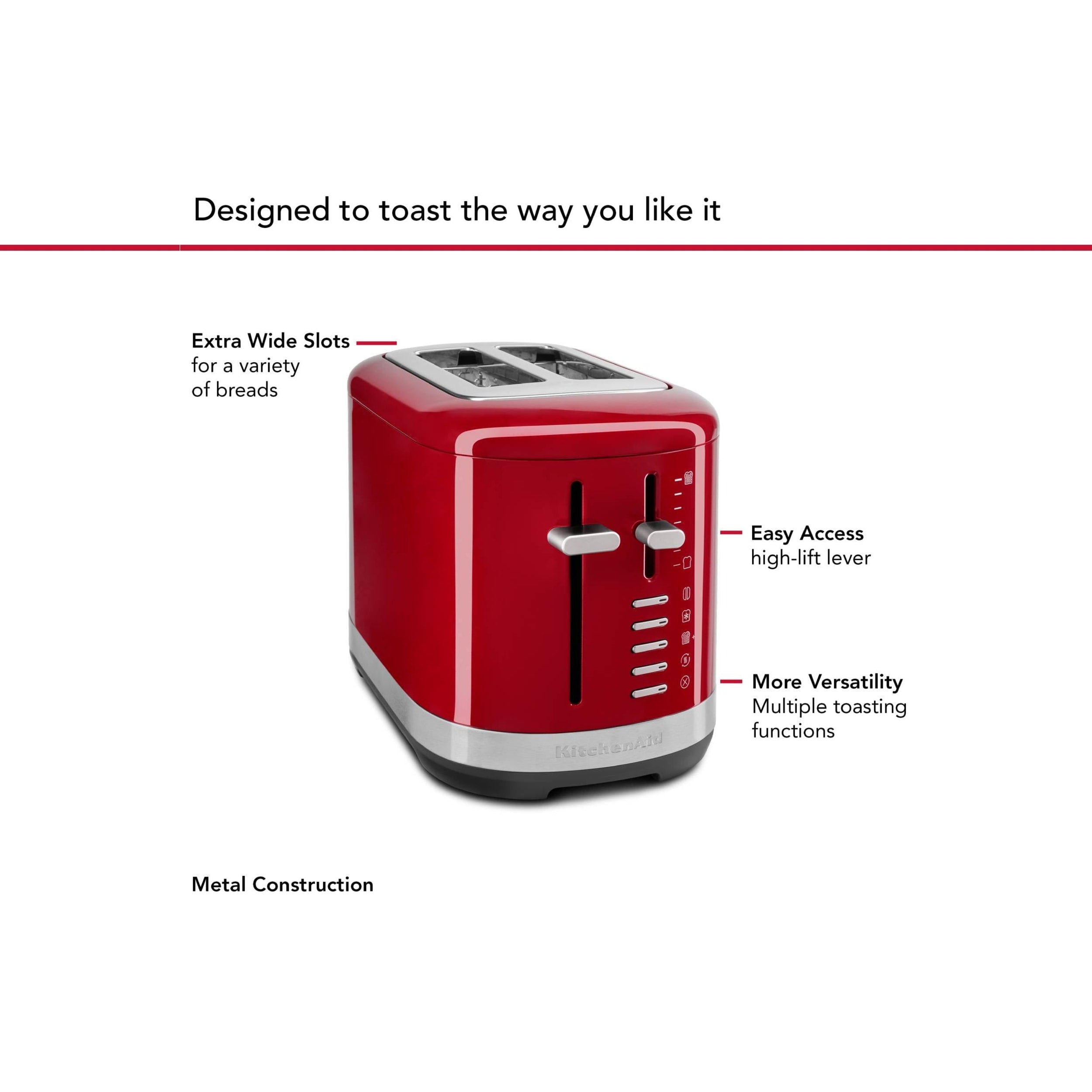 KitchenAid 2 Slice Toaster KMT2109