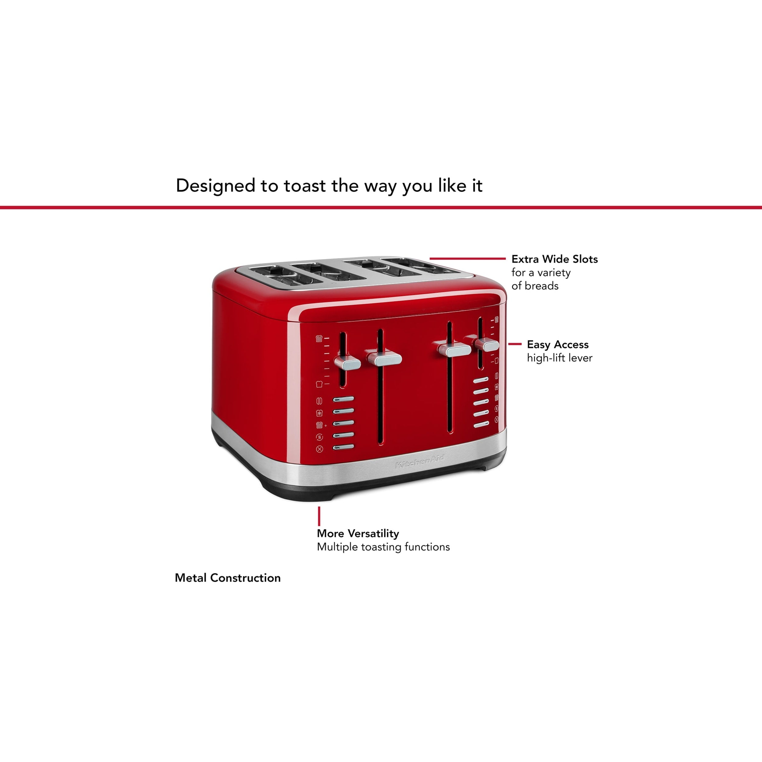 KitchenAid 4 Slice Toaster KMT4109