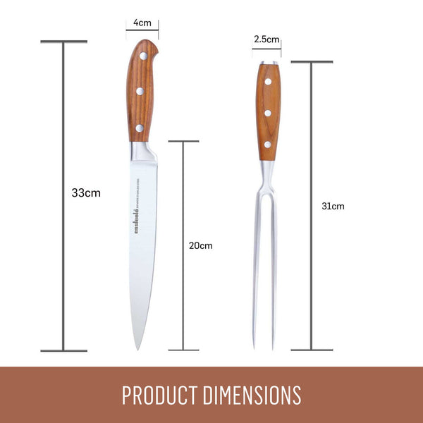 Essteele Accessories 2 Piece Carving Knife Set