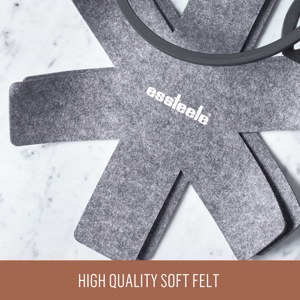 Essteele Accessories Felt Pan Protectors 3Pk