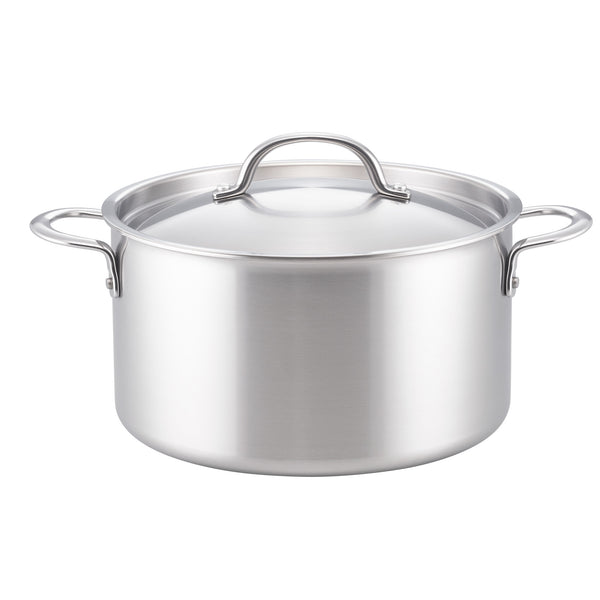 Essteele Per Amore Clad Stainless Steel Induction 26cm/7.6L Covered Stockpot