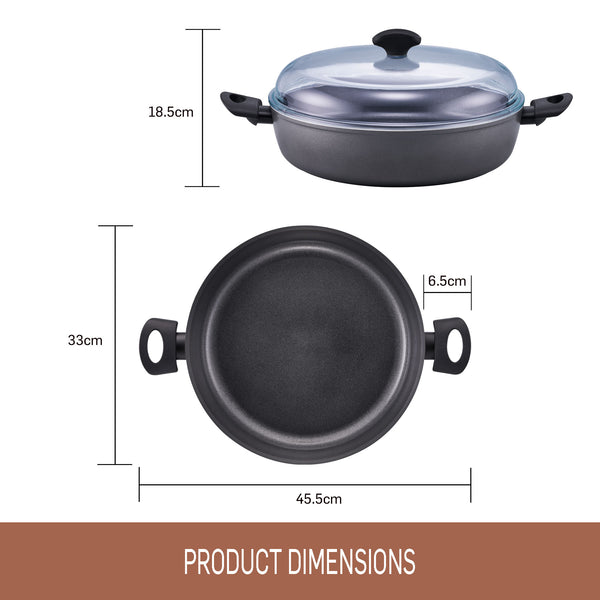 Essteele Per Benessere Ceramic Nonstick 32cm/5.7L Covered Sauteuse