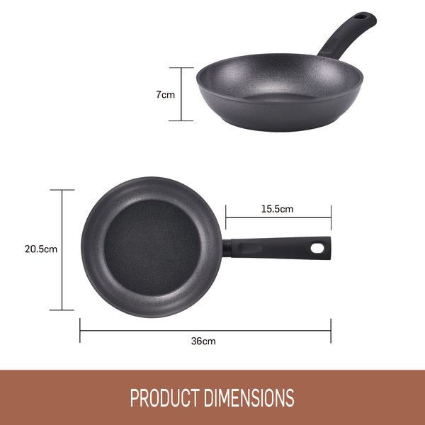 Essteele Per Benessere Ceramic Nonstick 20cm Open French Skillet