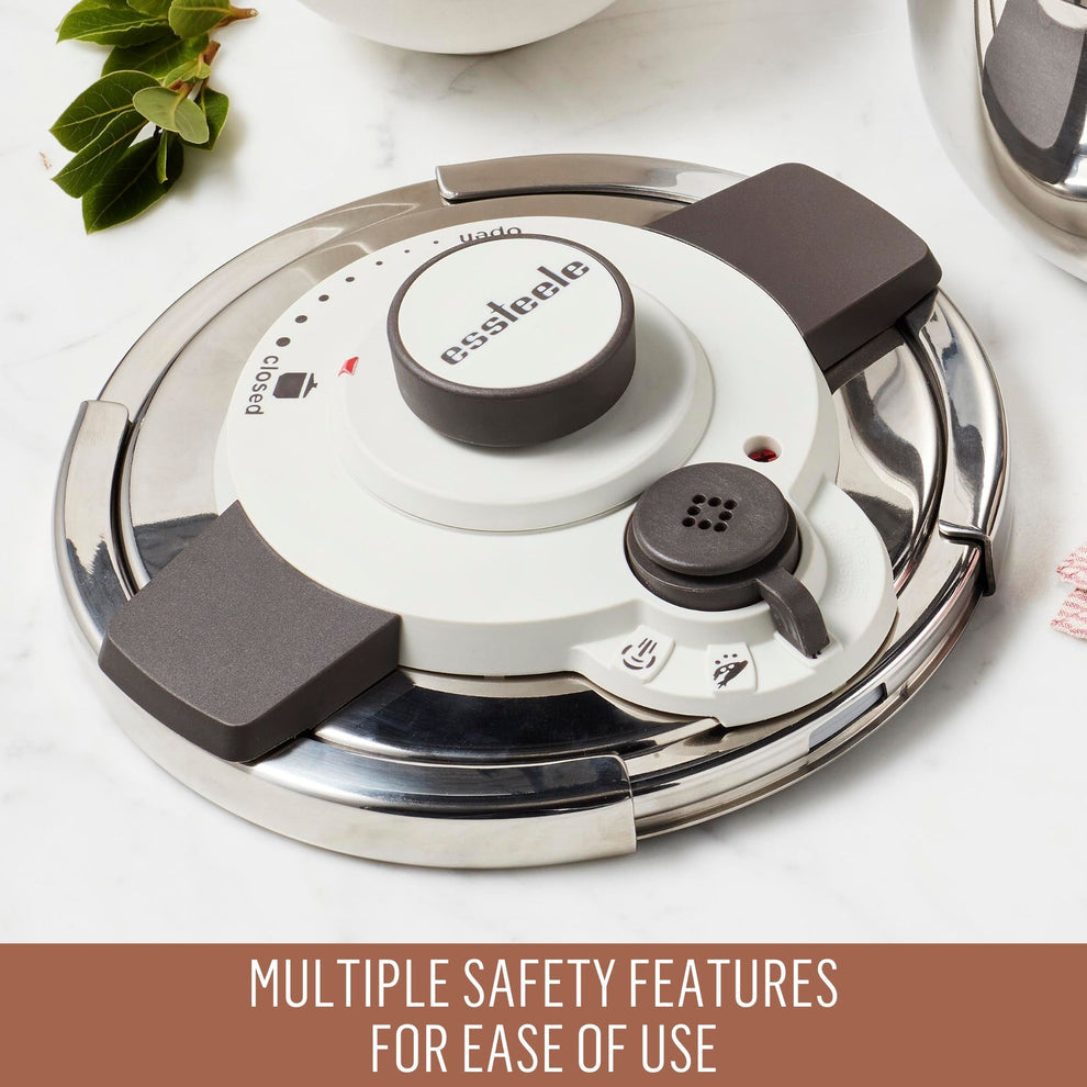 Essteele Per Velocita Facile Stainless Steel 6L/22cm Pressure Cooker