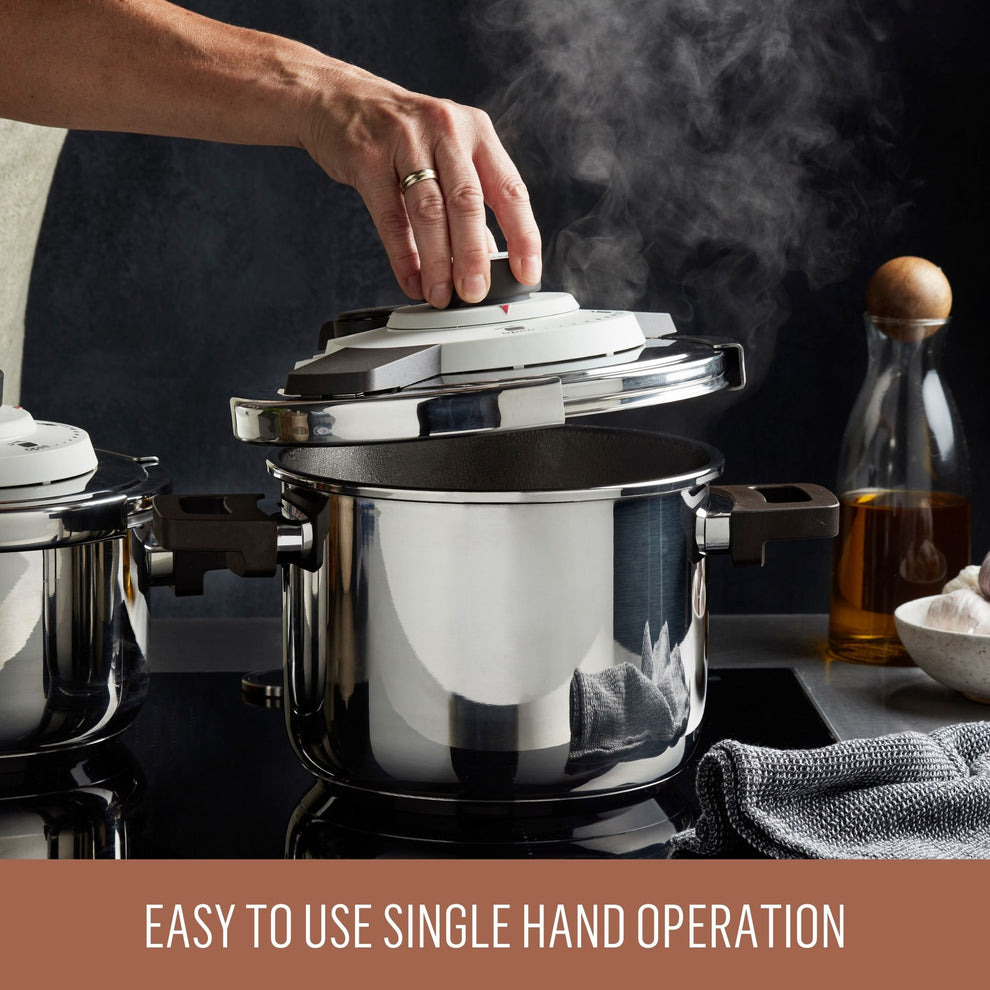 Essteele Per Velocita Facile Stainless Steel 6L/22cm Pressure Cooker