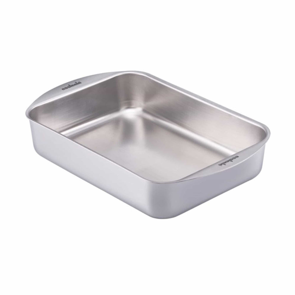 Essteele Clad Stainless Steel 37X27X8cm Large Rectangular Roasting Pan